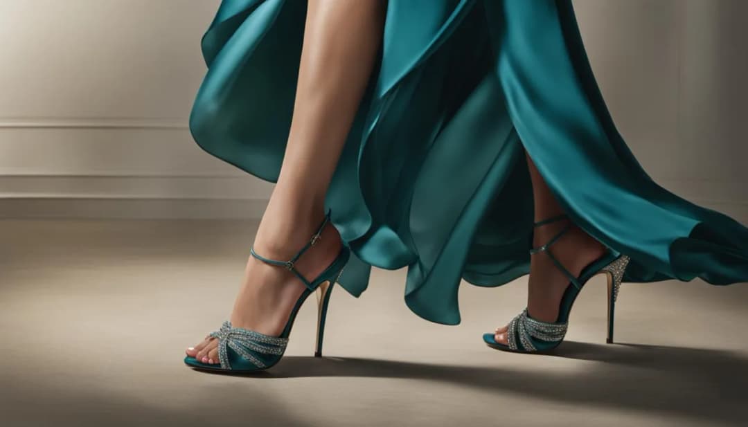 Jakie buty do długiej sukni wieczorowej, aby wyglądać elegancko i komfortowo